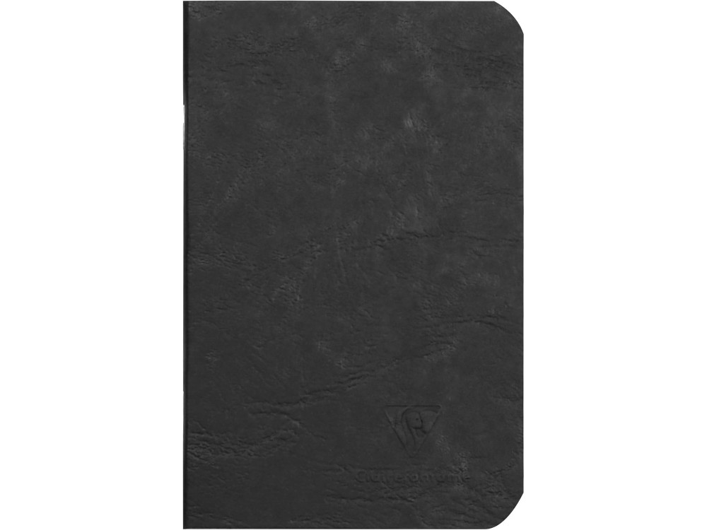 Notes gładki Age Bag 9 x 14 cm - Clairefontaine - Black 90 g 96 stron
