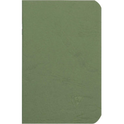 Notes gładki Age Bag 9 x 14 cm - Clairefontaine - Green 90 g 96 stron