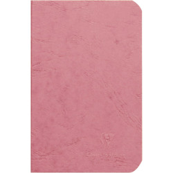 Plain notebook Age Bag 9 x 14 cm - Clairefontaine - Pink 90 g 96 pages