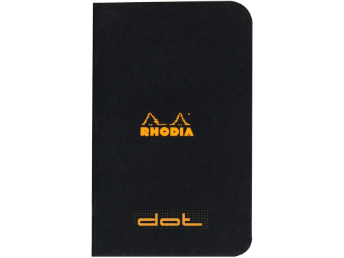 Zeszyt w kropki A7 - Rhodia - Black 80 g 48 stron