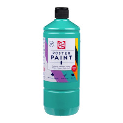 Farba szkolna plakatowa - Talens - Turquoise 1000 ml