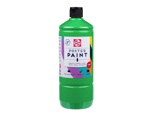 Farba szkolna plakatowa - Talens - Light Green 1000 ml