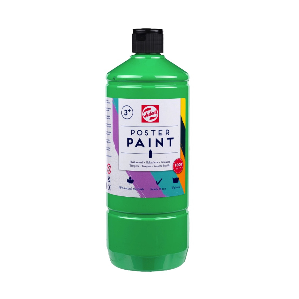 Farba szkolna plakatowa - Talens - Light Green 1000 ml