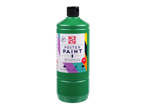 Farba szkolna plakatowa - Talens - Green 1000 ml
