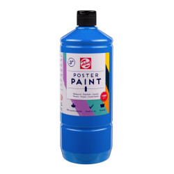 Poster paint in a bottle - Talens - Light Blue 1000 ml
