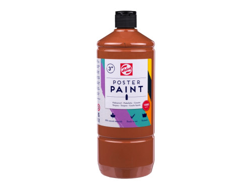 Farba szkolna plakatowa - Talens - Light Brown 1000 ml