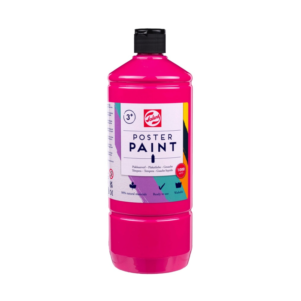 Poster paint in a bottle - Talens - Rose 1000 ml