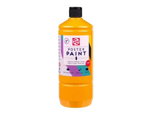 Farba szkolna plakatowa - Talens - Sun Yellow 1000 ml