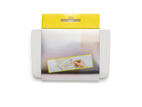 Set of watercolors pans Silver Metallic - HIMI - 12 pcs.