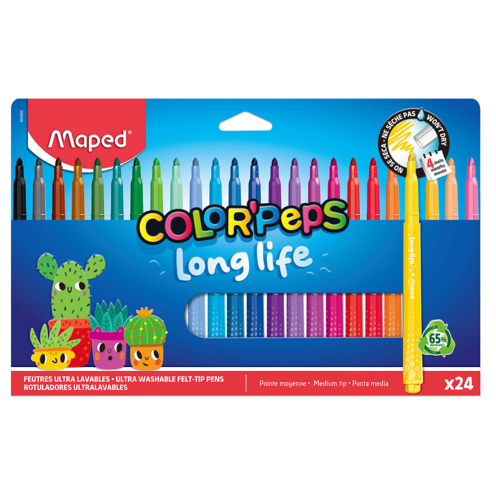Set of Color'Peps Long Life pens - Maped - 24 pcs.