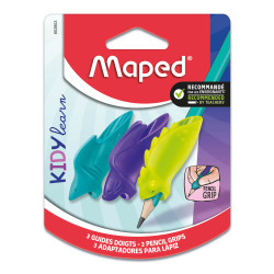 Zestaw ergonomicznych nakładek na ołówek - Maped - 3 szt.