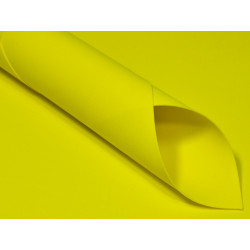 Foam Foamiran 0,8 mm - 33 x 29 cm - Yellow