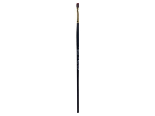 Flat broad synthetic 1086B series brush - Renesans - no. 6