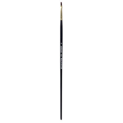 Flat synthetic 1086F series brush - Renesans - no. 0