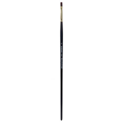 Flat synthetic 1086F series brush - Renesans - no. 2