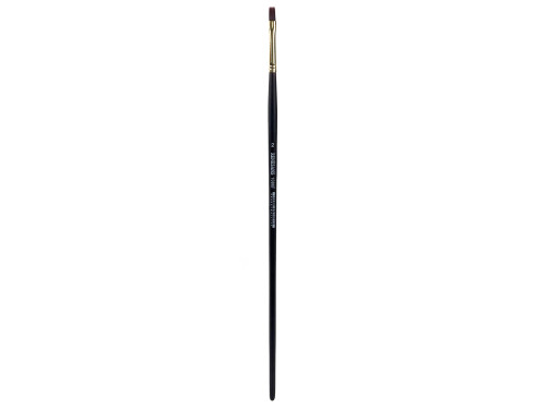 Flat synthetic 1086F series brush - Renesans - no. 2