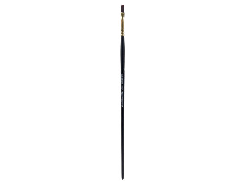Flat synthetic 1086F series brush - Renesans - no. 4