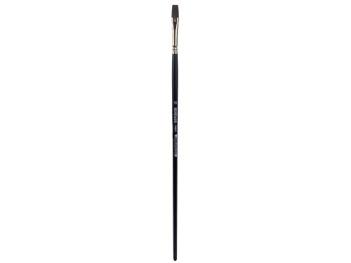 Flat synthetic 1086F series brush - Renesans - no. 10