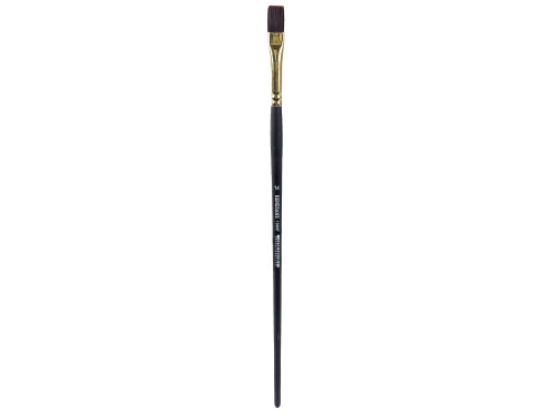 Flat synthetic 1086F series brush - Renesans - no. 14