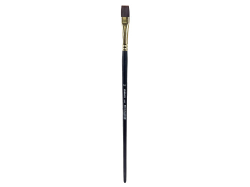 Flat synthetic 1086F series brush - Renesans - no. 16