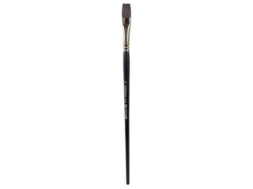 Flat synthetic 1086F series brush - Renesans - no. 18