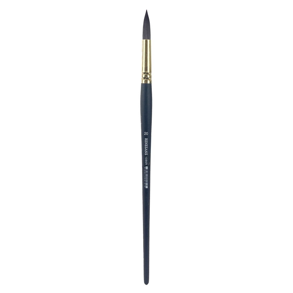Round synthetic 1086R series brush - Renesans - no. 20
