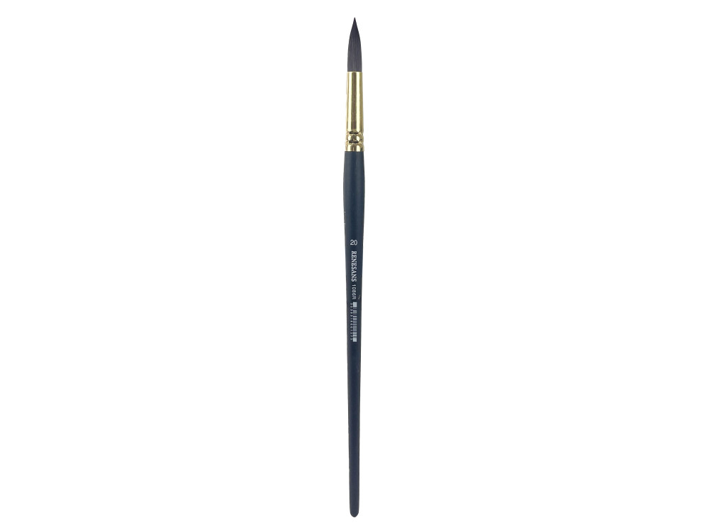 Round synthetic 1086R series brush - Renesans - no. 20