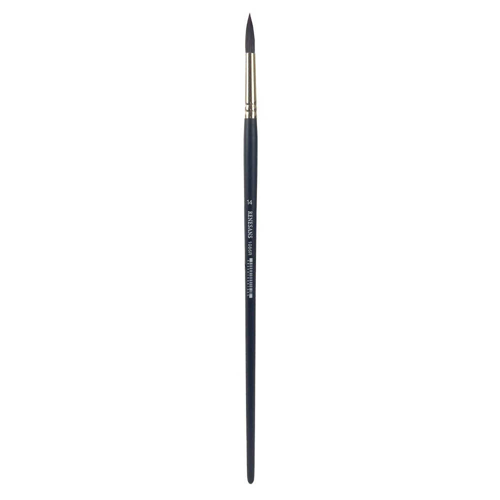 Round synthetic 1086R series brush - Renesans - no. 14