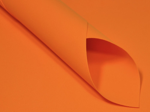 Foam Foamiran 0,8 mm - 33 x 29 cm - Orange