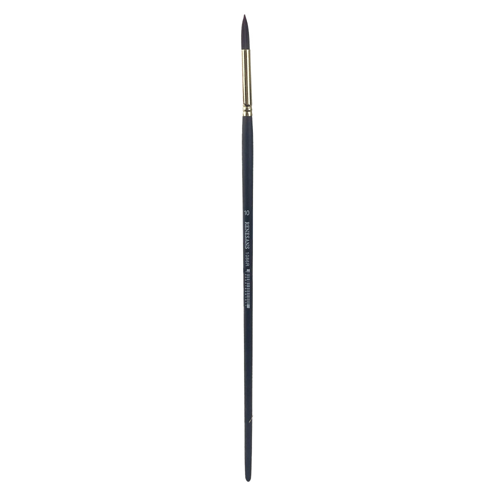 Round synthetic 1086R series brush - Renesans - no. 10