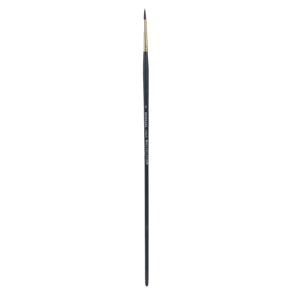 Round synthetic 1086R series brush - Renesans - no. 4