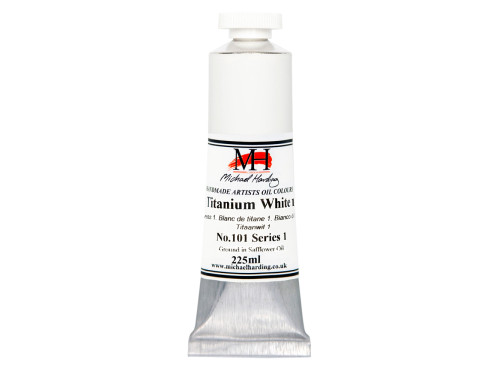 Farba olejna - Michael Harding - 101 Titanium White 225 ml