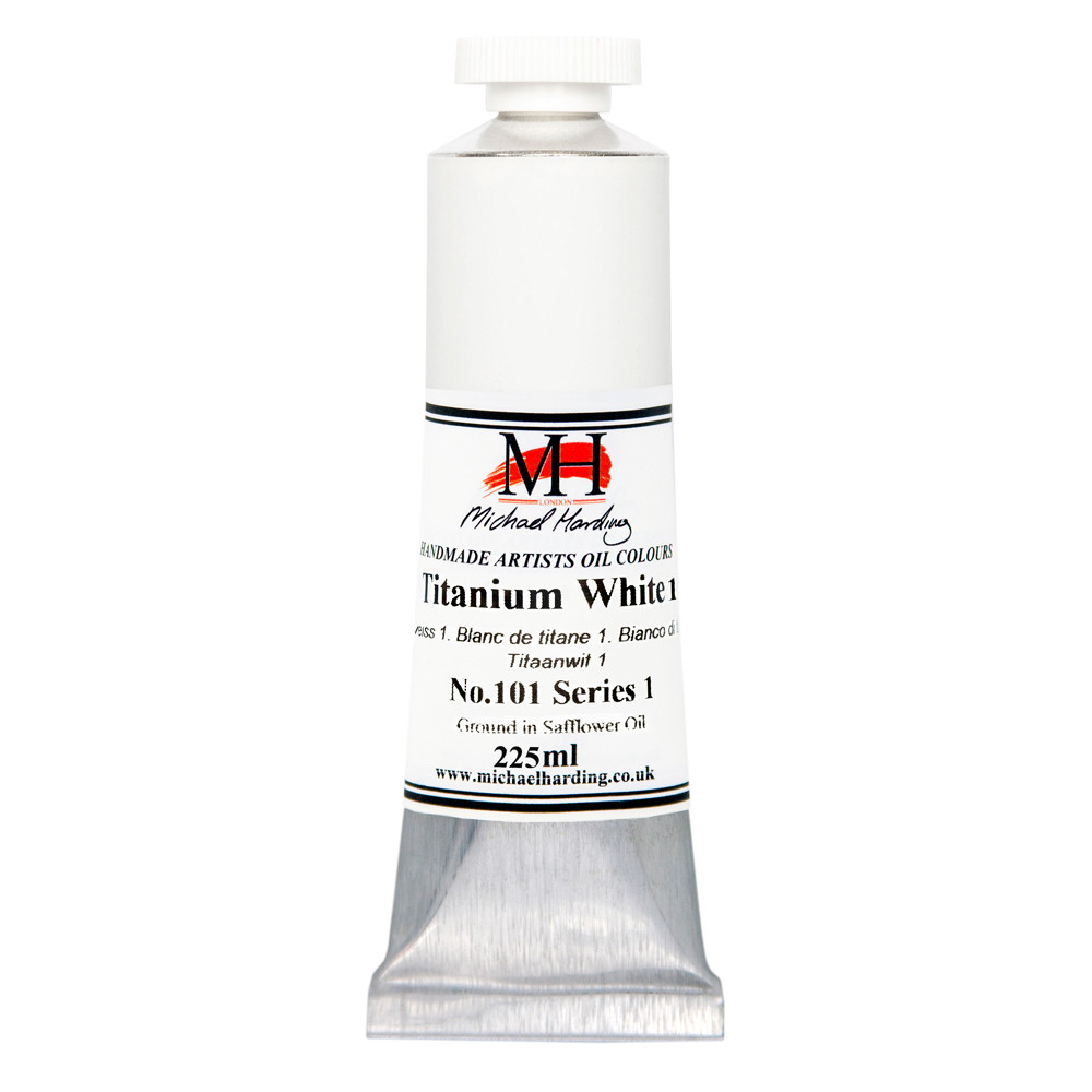 Farba olejna - Michael Harding - 101 Titanium White 225 ml