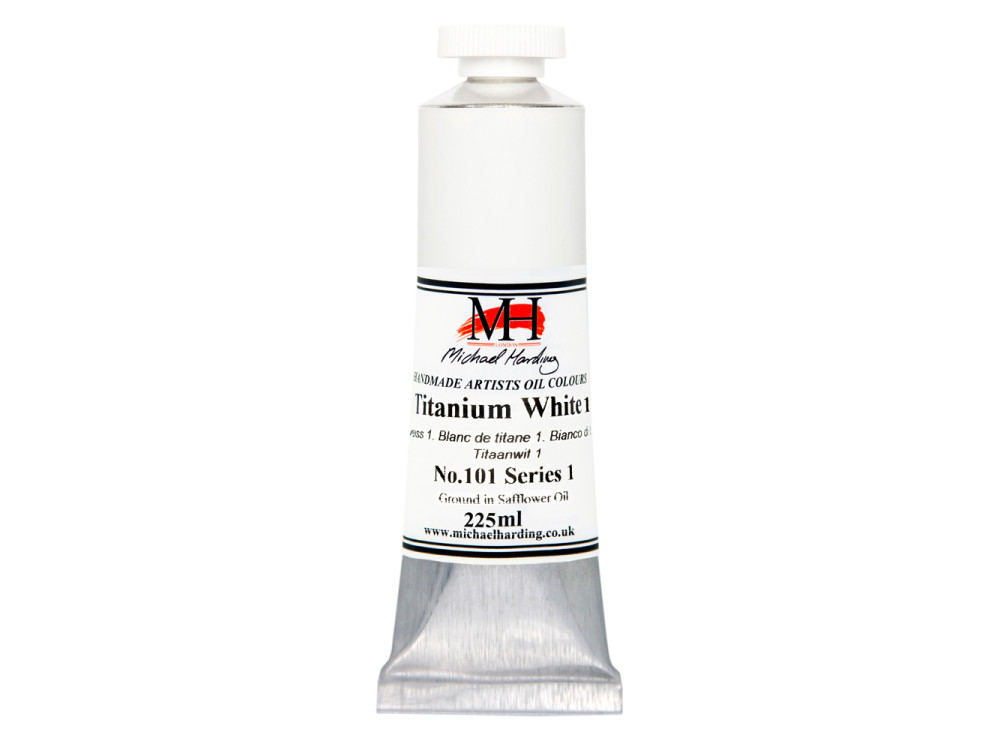 Farba olejna - Michael Harding - 101 Titanium White 225 ml