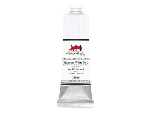 Oil paint - Michael Harding - 102 Titanium White 2 225 ml