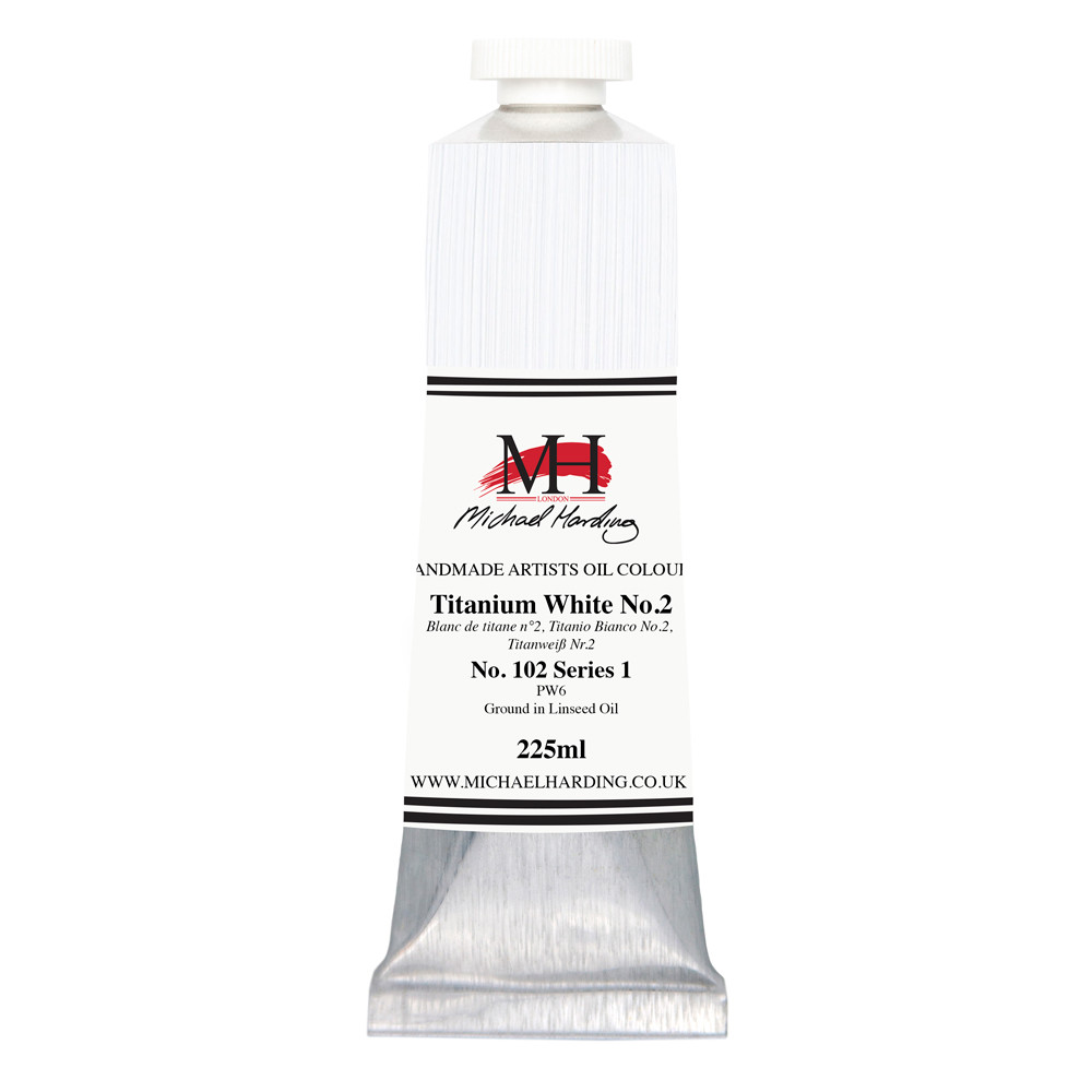 Oil paint - Michael Harding - 102 Titanium White 2 225 ml