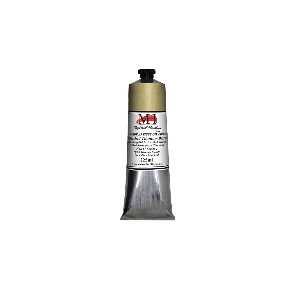 Farba olejna - Michael Harding - 117 Unbleached Titanium Dioxide 225 ml