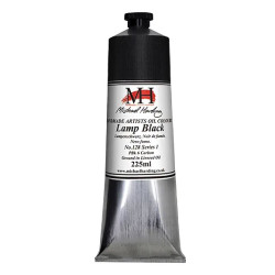 Oil paint - Michael Harding - 128 Lamp Black 225 ml