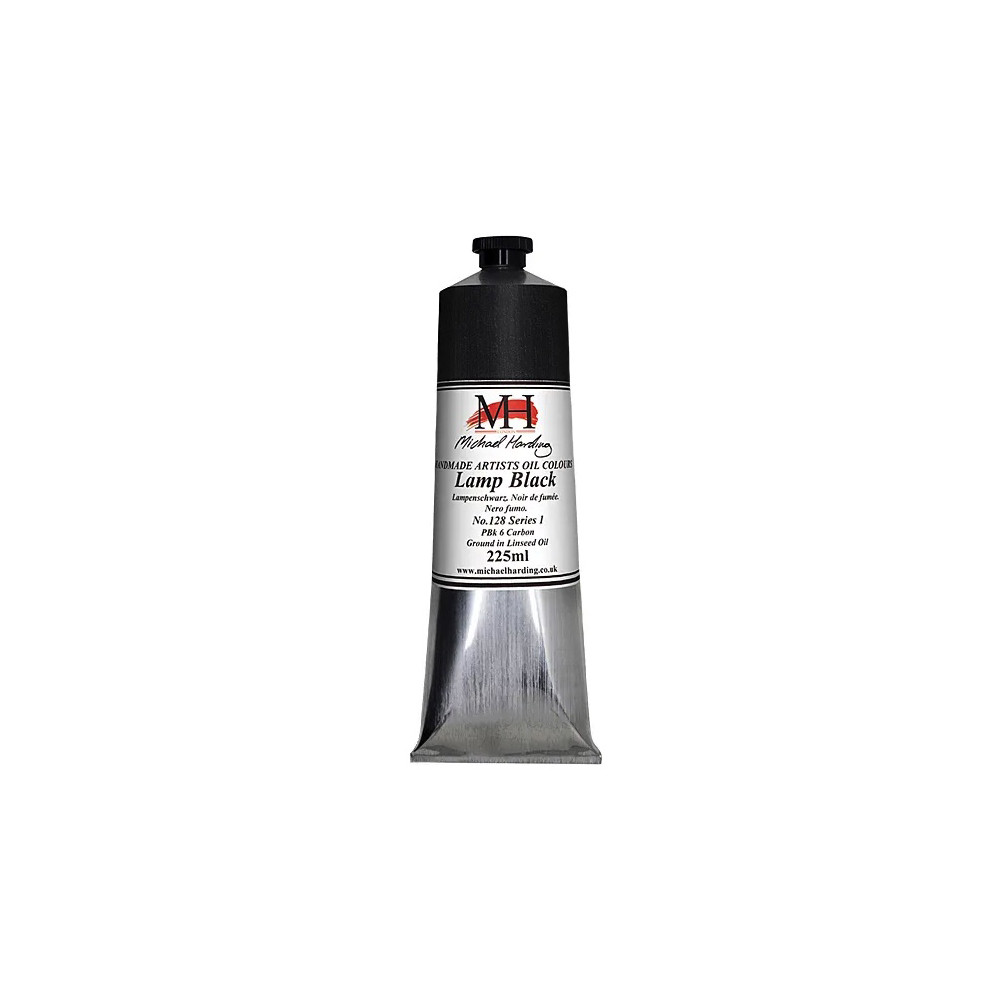 Oil paint - Michael Harding - 128 Lamp Black 225 ml