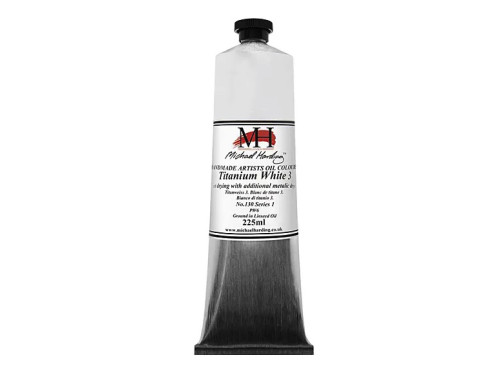 Farba olejna - Michael Harding - 130 Titanium White 3 225 ml