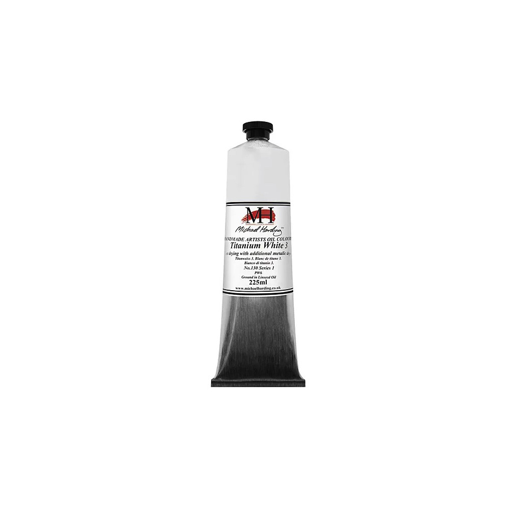 Farba olejna - Michael Harding - 130 Titanium White 3 225 ml