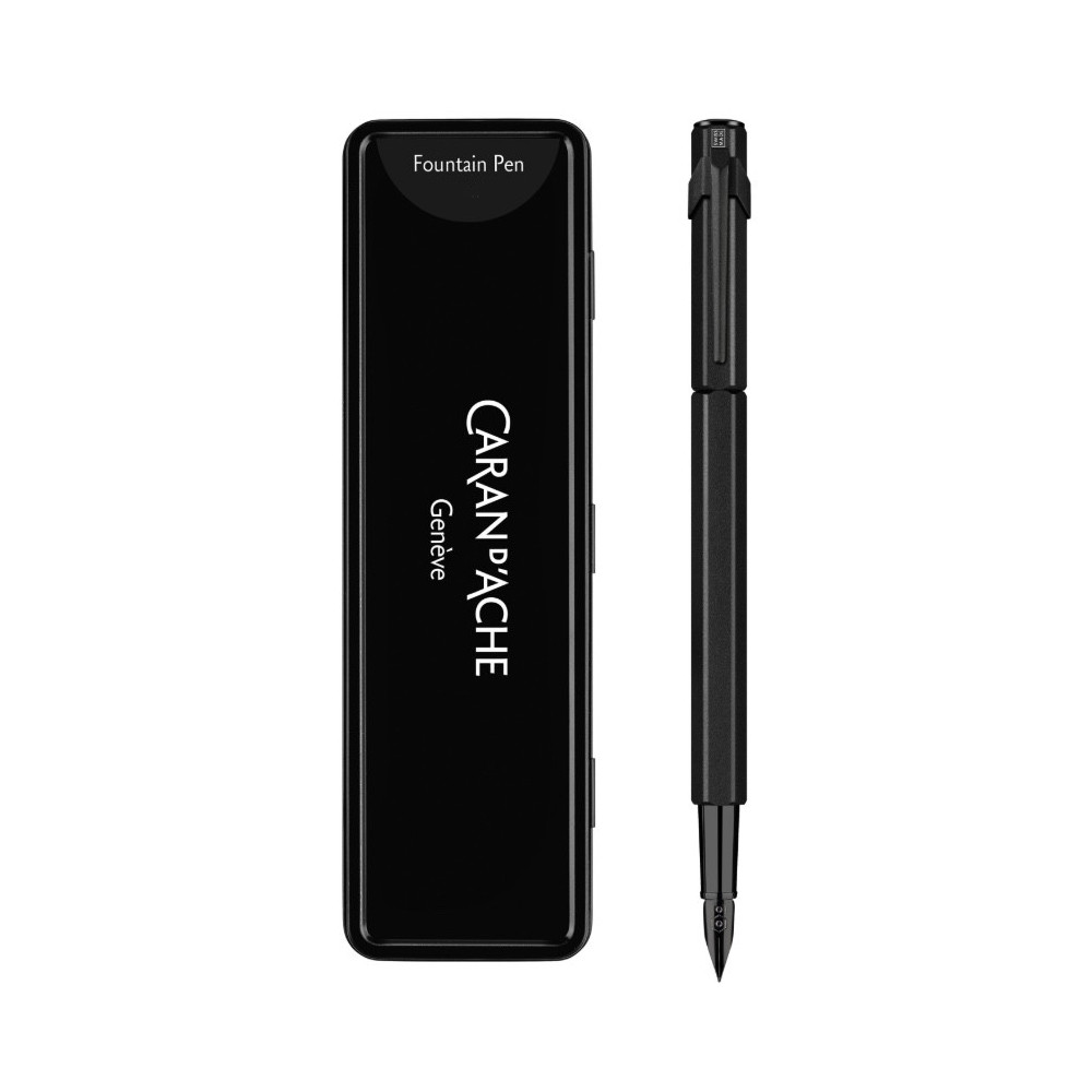 Fountain pen 849 - Caran d'Ache - Black Code F