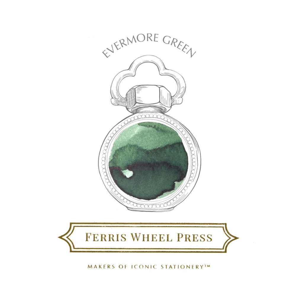 Atrament - Ferris Wheel Press - Evermore Green 38 ml