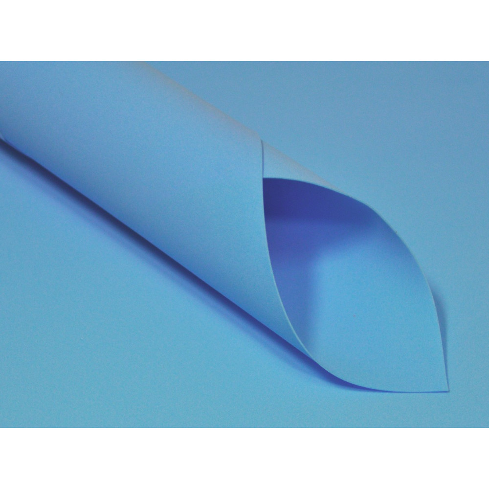 Pianka kreatywna - Foamiran - niebieski, 33 x 29 cm
