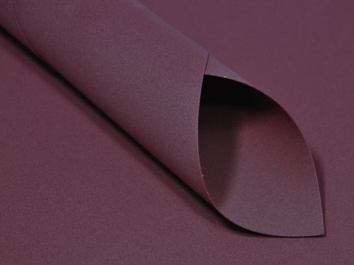 Pianka kreatywna - Foamiran - bordowy, 33 x 29 cm