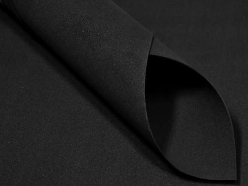 Foam Foamiran - black, 33 x 29 cm