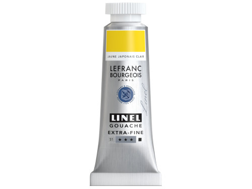 Farba gwasz Linel - Lefranc & Bourgeois - Japanese Yellow Light 14 ml