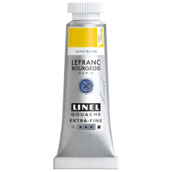 Linel gouache paint - Lefranc & Bourgeois - Cadmium Free Medium Yellow 14 ml