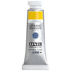 Farba gwasz Linel - Lefranc & Bourgeois - Cadmium Yellow Medium 14 ml