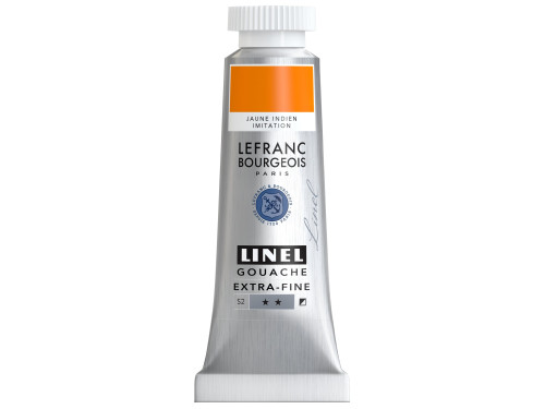 Farba gwasz Linel - Lefranc & Bourgeois - Indian Yellow Imitation 14 ml
